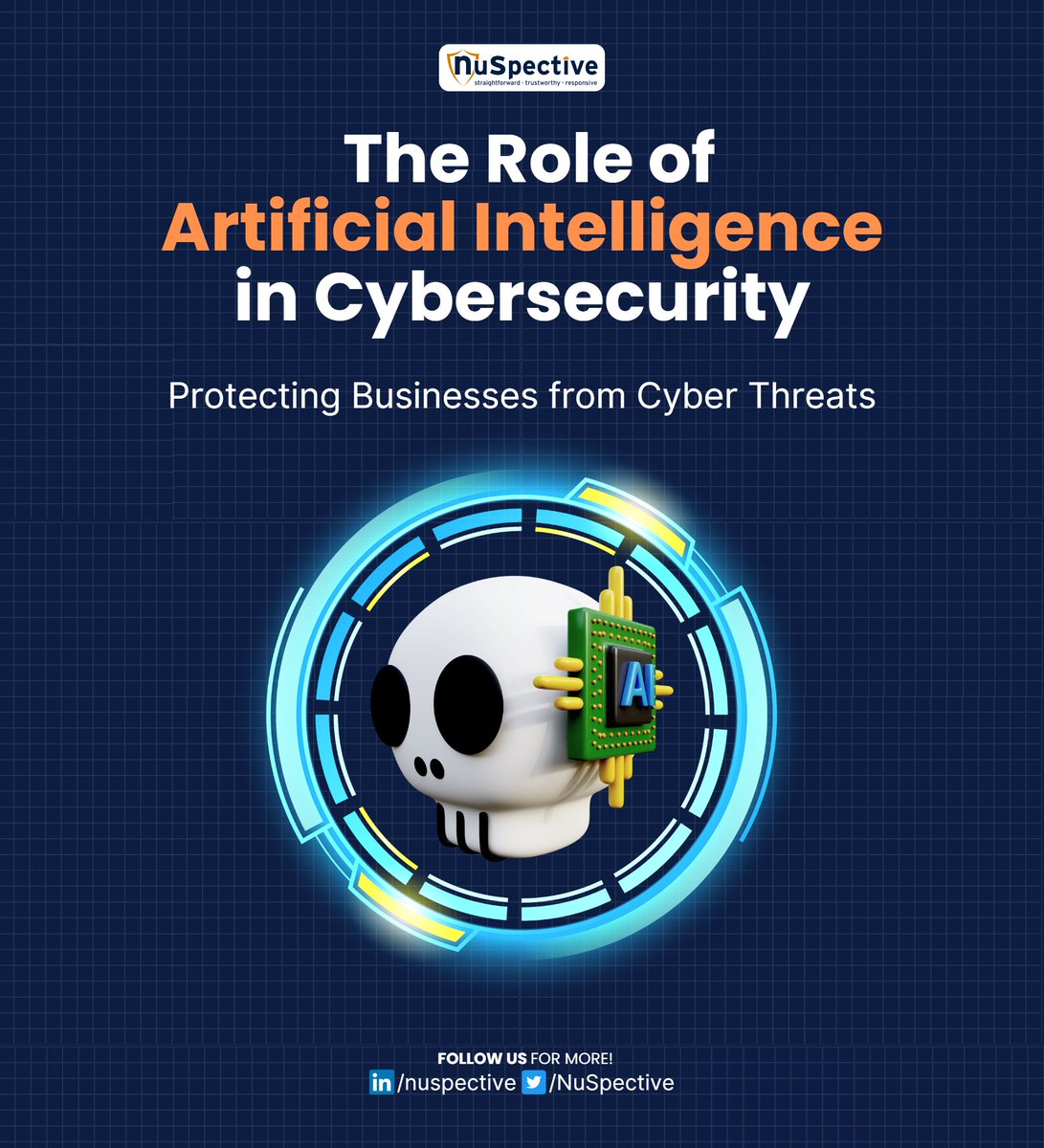 NuSpective's tweet photo. The Role of Artificial Intelligence in Cybersecurity — A Thread
#NuSpective #AI #Cybersecurity #ThreatDetection #PredictiveAnalysis #AutomatedResponse #SecurityAnalytics #FraudDetection #UserAuthentication #DataSecurity #CyberSafety #StayAhead #BusinessSecurity #CyberProtection https://t.co/WldJPuSqTg