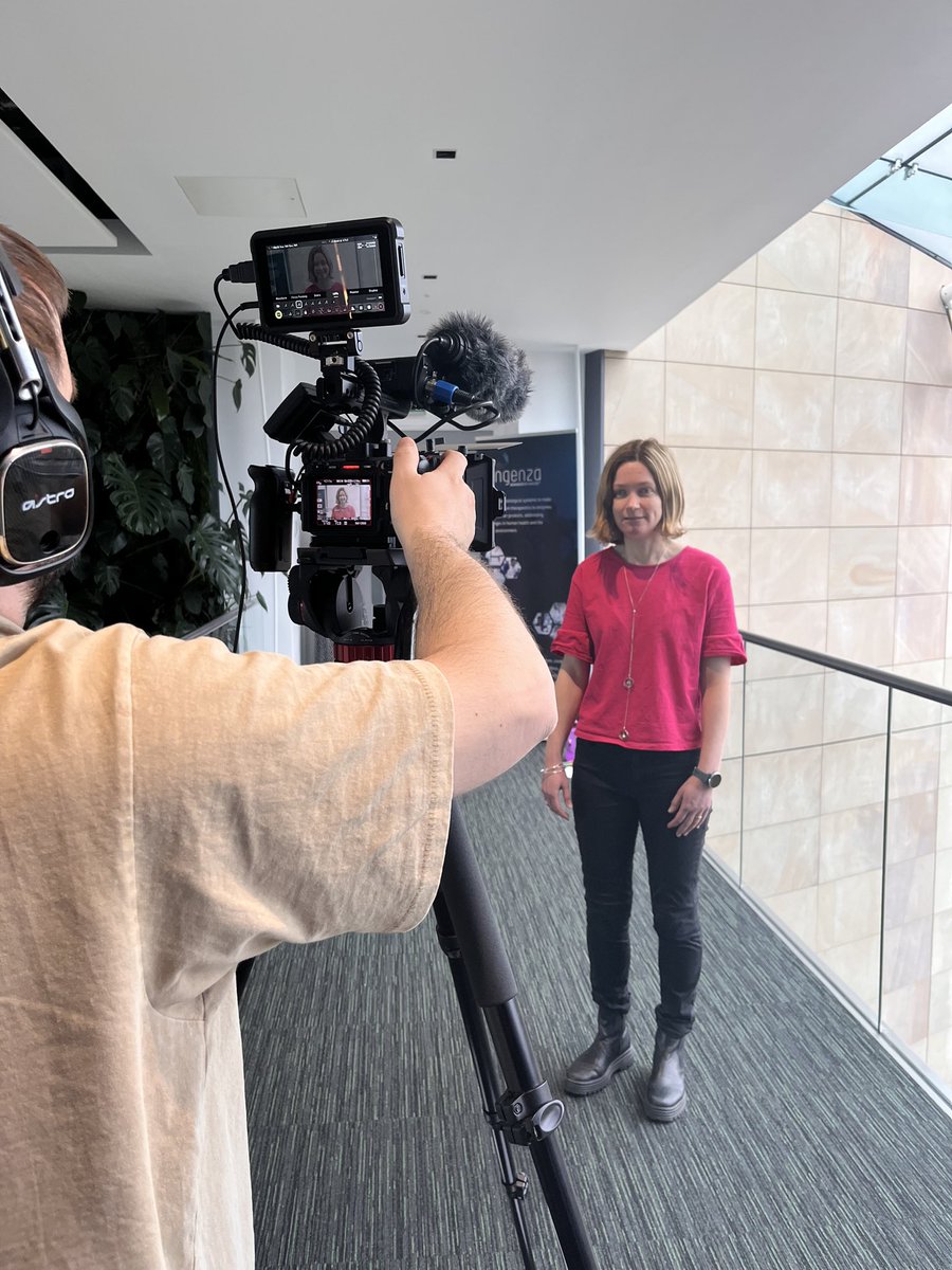 IngenzaLtd's tweet photo. Thank you @kdmcomms @SarahSBKhan for a superb day filming all @IngenzaLtd colleagues for a very special celebration coming soon…. 🎥 https://t.co/vHfjwdXv2V