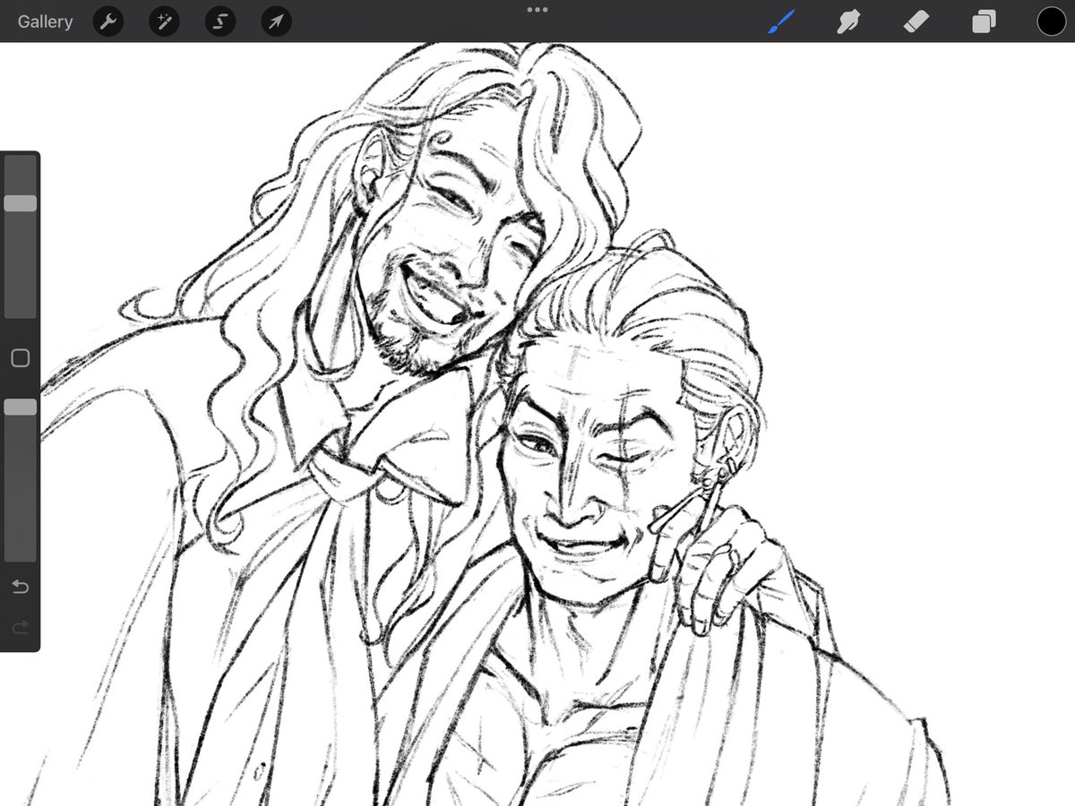 tiger_f0x's tweet photo. Been a little busy so I am behind on the 40 yo Zosan celebratory art, but for now here's a WIP! I also have a lil bonus planned ;3 really going into detail with this one 😂 #zosan https://t.co/lfGWckkCtN