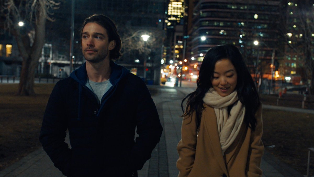 Falling in love in the streets of Toronto🍁
 
Your new favourite rom-com #StayTheNight is now streaming on Crave, powered by @Telefilm_Canada. 
For more Canadian movies, check out crave.ca/en/collections… #CdnFilm #CdnTalent