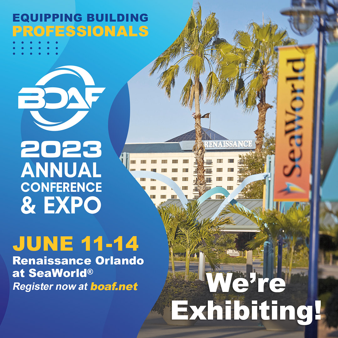 tylertech's tweet image. Attention #BuildingCode Leaders! Ready to transform your permitting and licensing process?
Discover our Enterprise Permitting & Licensing solution at BOAF's Annual Conference & Expo in Orlando this June. See more conference info: bit.ly/3l8BXT5 #BOAF2023
