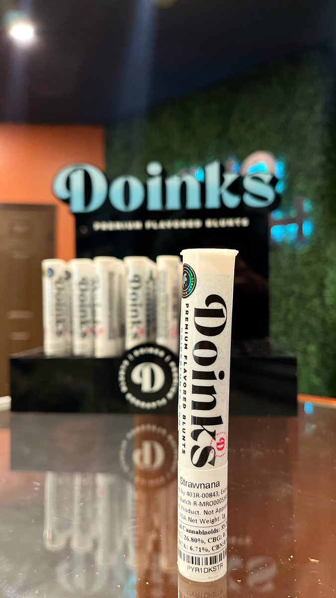 kika_kush's tweet photo. Have y’all ever tried a Doink?? 🔥🔥 Premium flavored blunts! 

We’re open EVERYDAY from 10AM-7PM

(21+ NFS)
 
#ColoradoSprings #CannabisCommunity #Medical #420community #MMJ https://t.co/lnniqbz5Lj