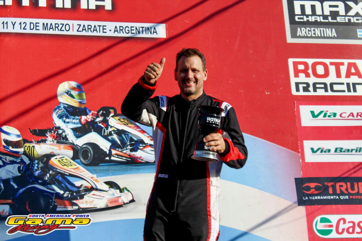 Buen comienzo de campeonato Trofeo de Otoño 2023 de <a href="/CopaRotaxbue/">Rotax Argentina</a> .
Tenemos mucho trabajo por delante para ser competitivos en esta difícil divisional, un podio en el arranque nos da fuerzas para lo que viene!! 💪🏼 

Categoría Master Nacional:
P3 Emiliano Szakola
P5 Pablo Tronfi