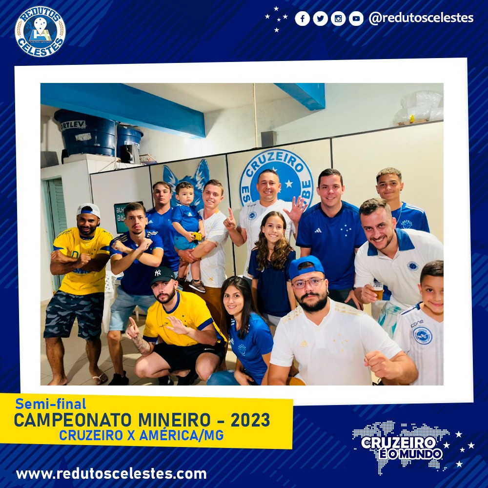 RedutosCelestes's tweet photo. O reduto @sango_zeiro se reuniu no jogo do @Cruzeiro contra a América-MG no primeiro jogo da semi final do campeonato mineiro.

Redutos por amor, aonde for! #FechadoComoCruzeiro

#RedutosCelestes #Cruzeiro
#CampeonatoMineiro2023 https://t.co/iMRAob1yt4
