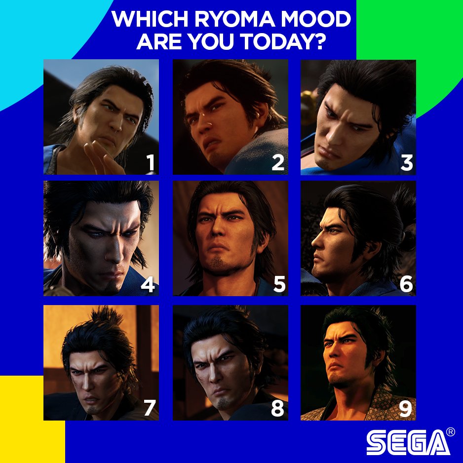 SEGA's tweet photo. How are you feeling today? #MondayMood https://t.co/zTfafRel1L