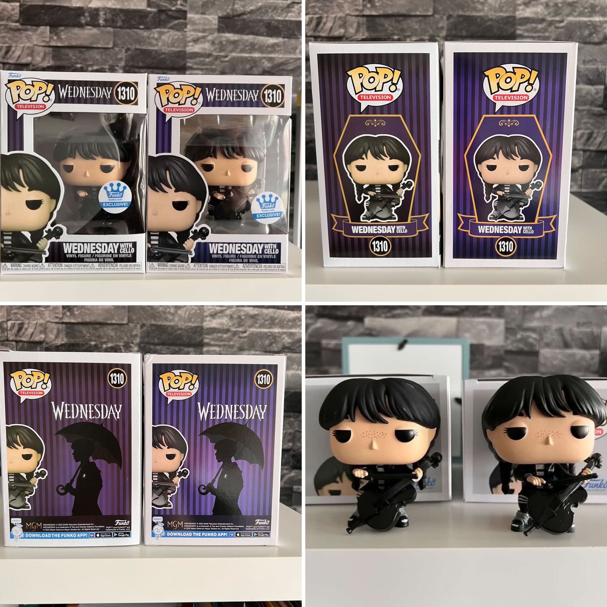 Funko POP News ! on X: Side by side with the real fake Cello