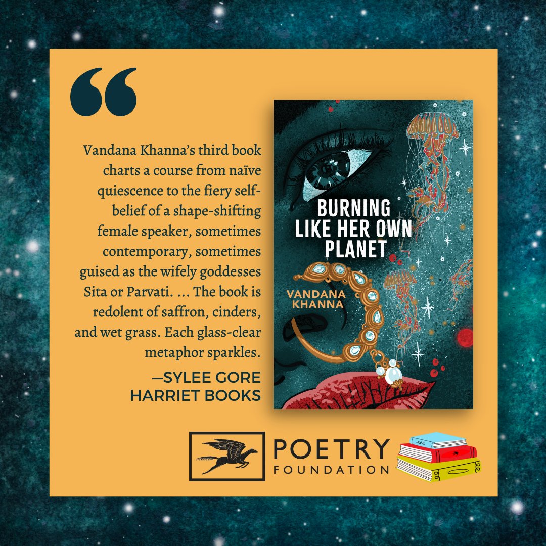 @BerlinReified's incredible review of @vankhanna's forthcoming BURNING LIKE HER OWN PLANET is up now on @poetryfound's #HarrietBooks ❤️ Check it out here: bit.ly/3ZHiJD6 #alicejamesbooks #booksthatmatter