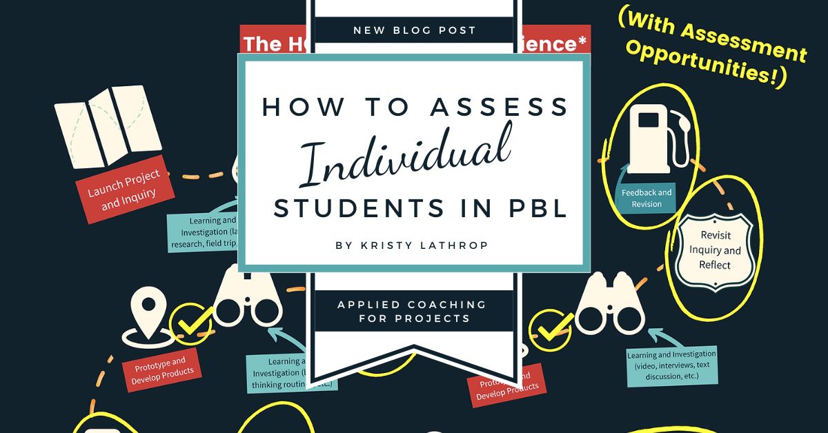Have you struggled to assess individual students within PBL? Check out our new blog by <a href="/KristyLathrop/">Kristy Lathrop</a> as she demystifies this common problem of practice. bit.ly/3ZHu8D4 

#AssessStudentLearning #PBL #edutwitter