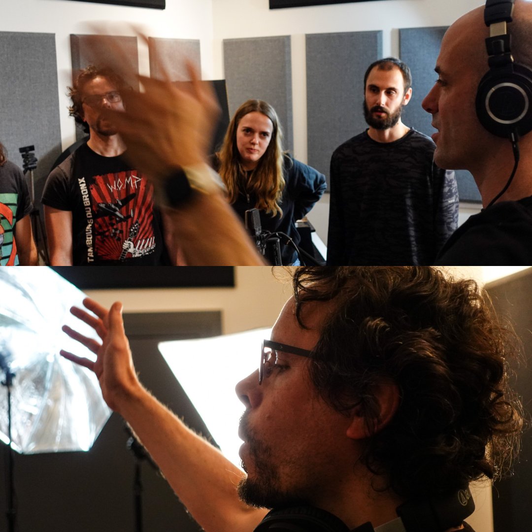 VibeAvenue's tweet photo. Foley recording session with the whole team! ๐
#lovemyjob #sounddesign #videogamesoundeffects https://t.co/kJF6ikgb3B