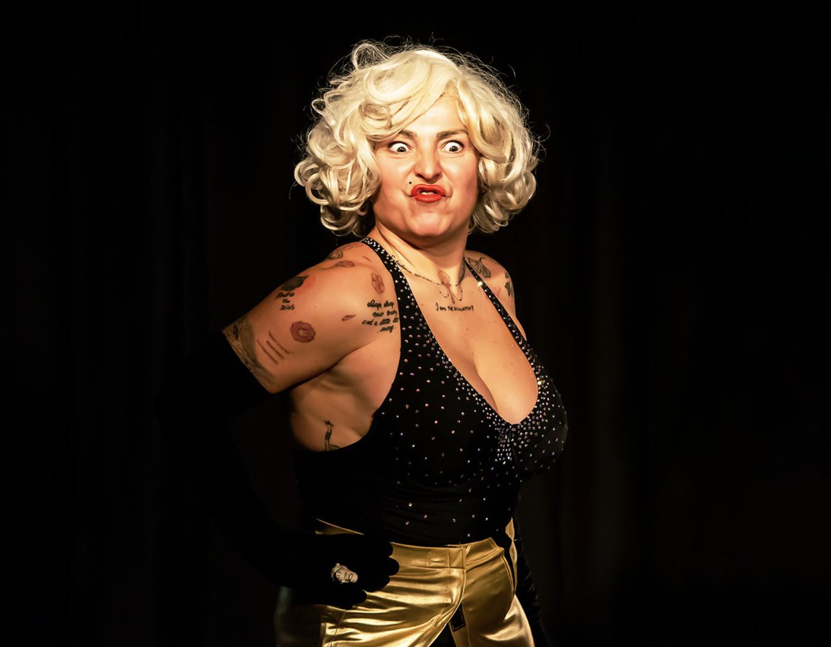 KingsHeadThtr's tweet photo. 🚨 This weekend! 

FULL OF SHIT by @PopGladiator ✨

A provocative dialogue between Anita &amp; her darling audience... without filters &amp; maybe some superb naked flesh!

🎟 £10 tickets: 
https://t.co/BH9d1xBvcA https://t.co/PplYjx7jjC