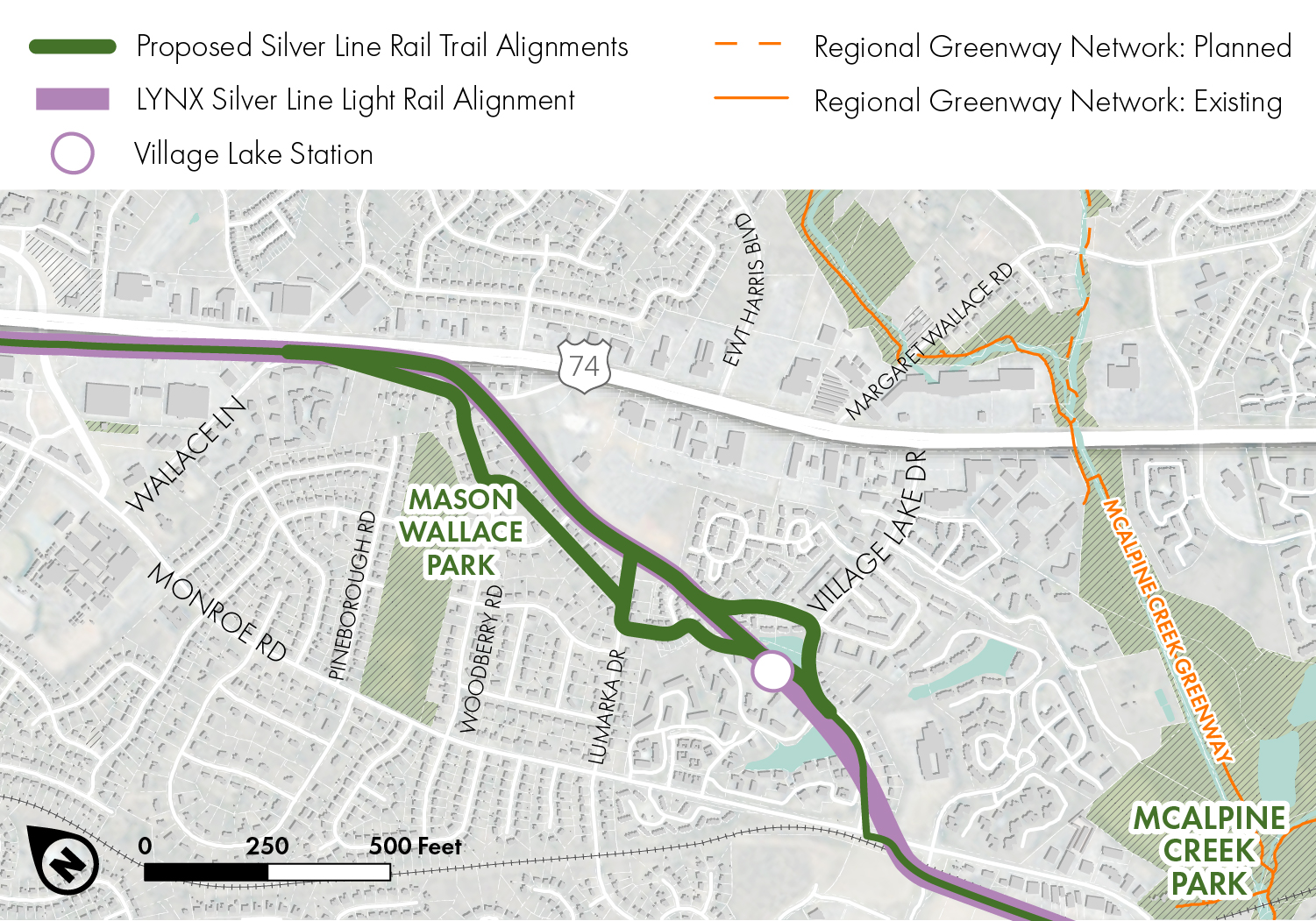Charlotte Area Transit System on Twitter "SILVER LINE RAIL TRAIL OPEN