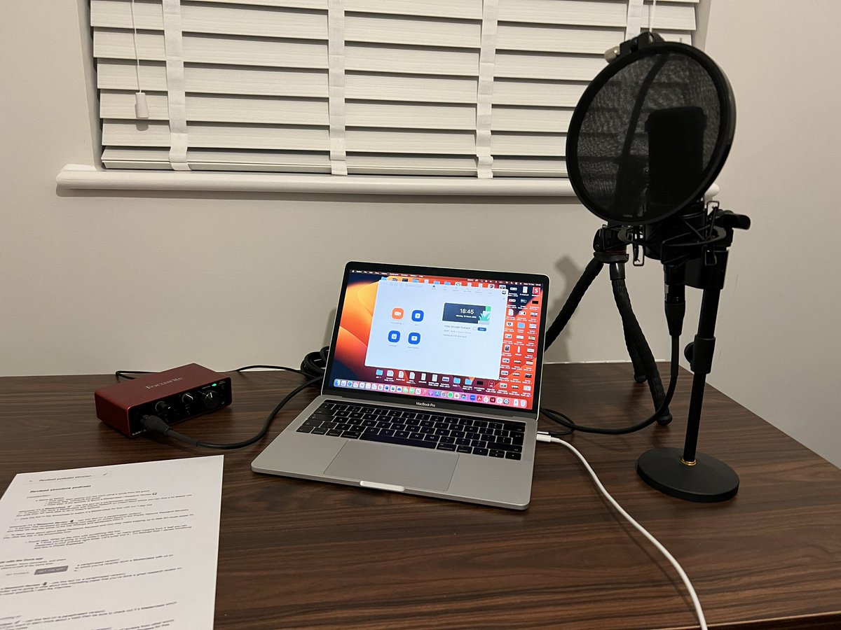 PhysioArmstrong's tweet photo. Just finished recording another fantastic Physio Explained podcast for @PhysioNetwork. You’ll have to subscribe and tune in to find out who our latest guests are 😊 #physio #physionetwork #cpd https://t.co/BflxrQ1TWi