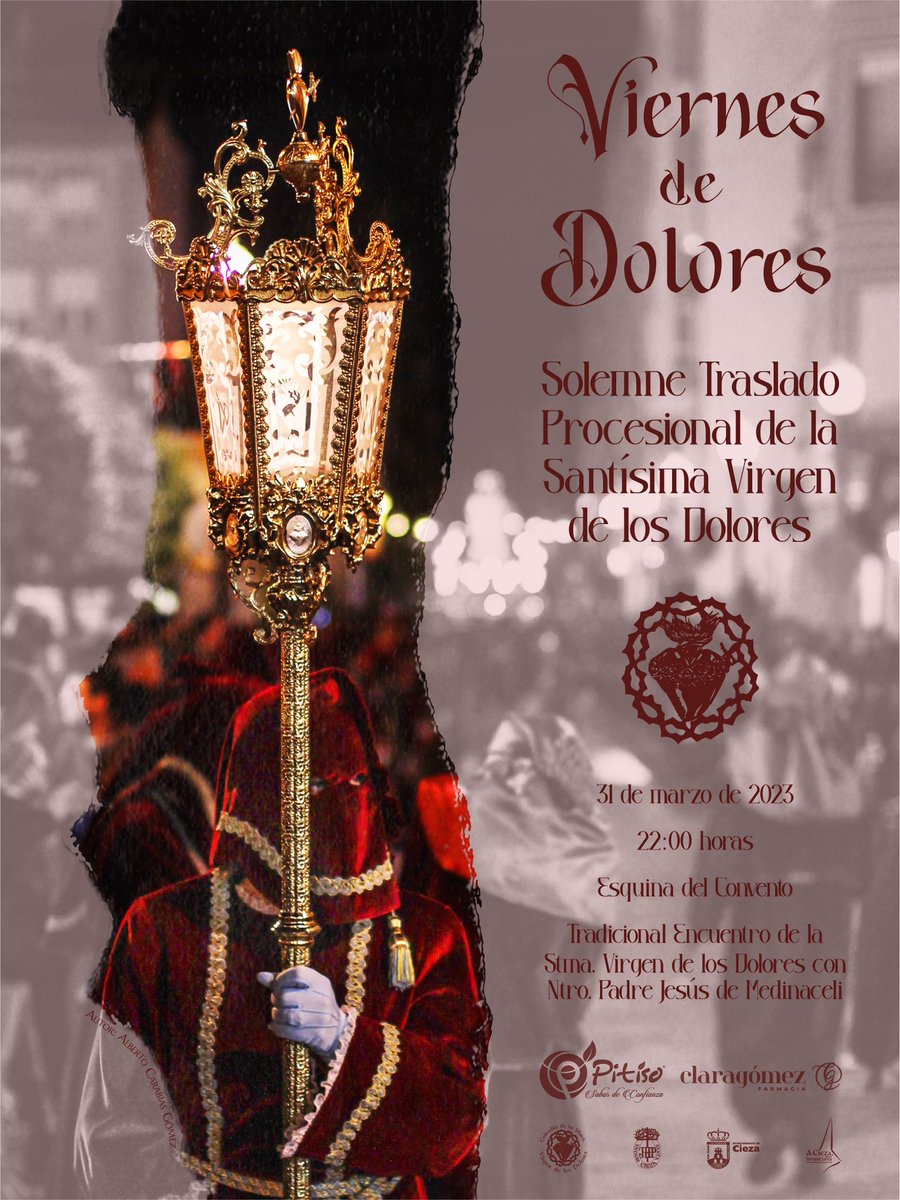 AlbertoCarabias's tweet photo. Ahora que llegamos al ecuador de la Cuaresma, comparto con vosotros mi pequeña aportación a los carteles de este año.
•
Quiero agradecer a las Cofradías del @cristo_agonia , @DolorosaCieza y  @SPedroCieza el haber tenido a bien seleccionar mis fotografías para sus carteles. https://t.co/hld3Sdt8zW