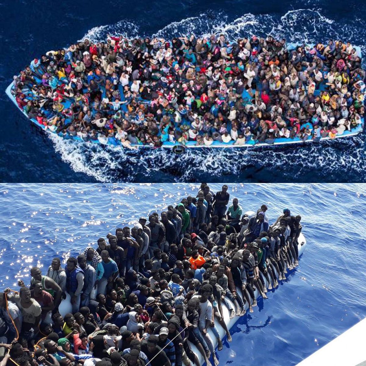 ReportWar1's tweet photo. 🇮🇹According to European intelligence, 685,000 migrants in Libya are ready to cross the Mediterranean to Italy. More than 17.5 thousand illegal migrants have already arrived in the country since the beginning of 2023. - by TruthNews
#Italy #Libya #migrantes #migrants #cland https://t.co/C2zL1TTtMl