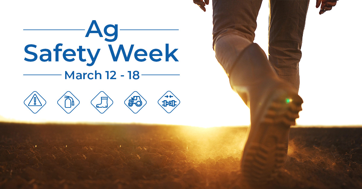 This week is Ag Safety  Week - We want to hear your top safety tip for #everydaysafety that you practice on your farm! #agsafetyweek #safety #farming #veikleagro #wearefarmerstoo #safetytip #plant23