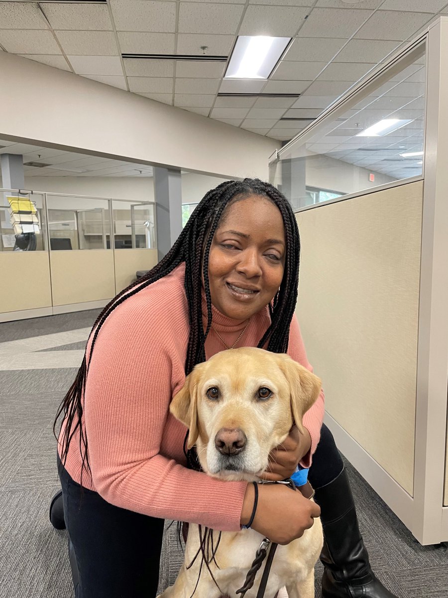 Today is a very special day – Tracker, Shannon's wonderful guide dog, celebrates his 8th birthday! Happy Birthday, Tracker!​

#MondayMotivation #Accessibility
