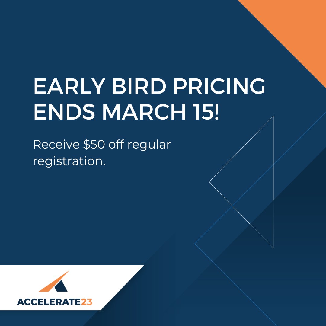 We're pleased to welcome Casey O'Brien, a native of St Paul, a six-time cancer survivor and widely recognized motivational speaker as our closing keynote for ACCELERATE 23, April 13 &amp; 14.

Discounted pricing ends March 15!  mncun.org/the-pulse/acce…
