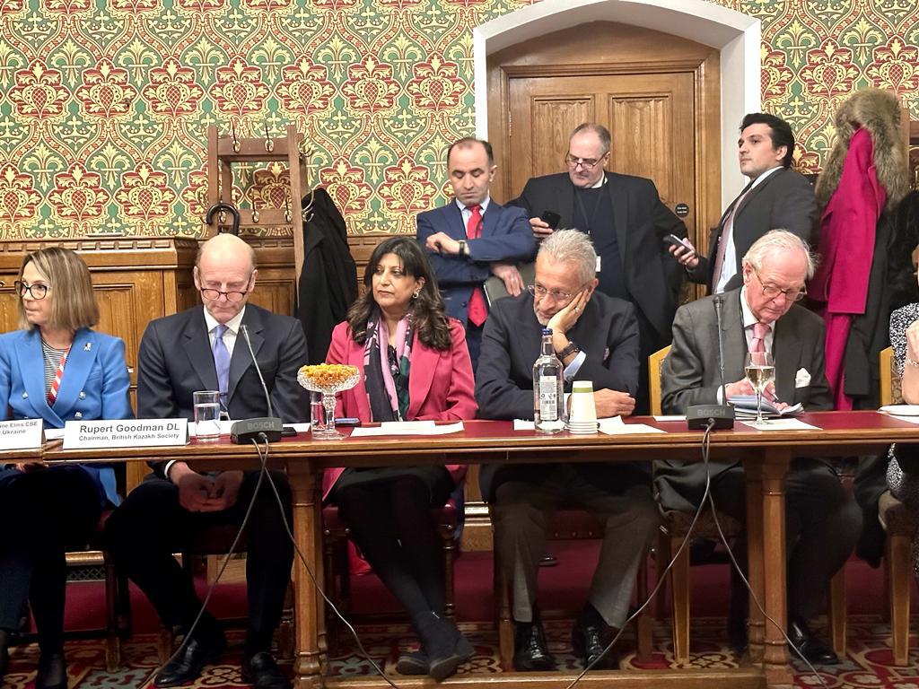 This evening at the House of Lords, a panel discussion chaired by @Baroness_Nichol was held by the @CFCCouncil in the company of Ambassadors of the silk route countries around the topic of 'Building Bilateral Trade and Industry Links'.