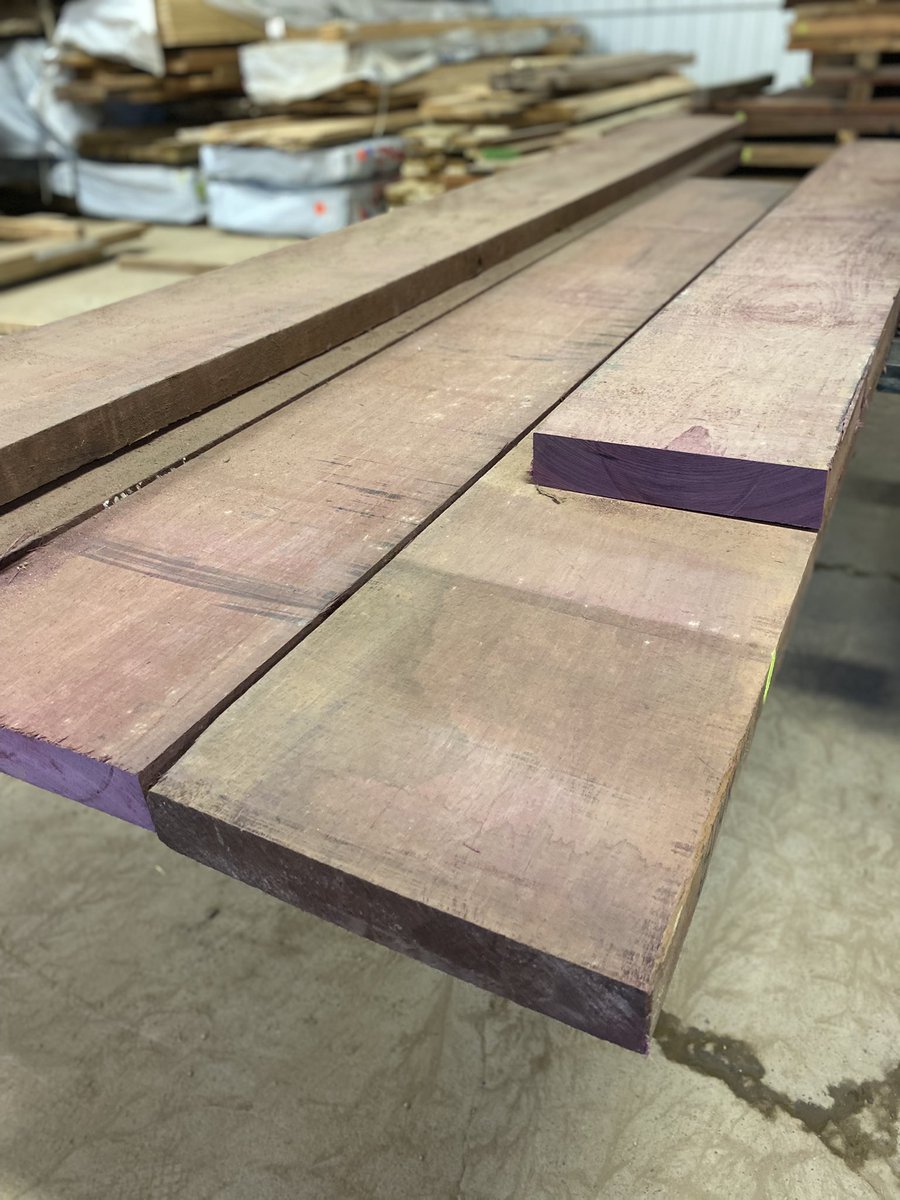 CCW_1997's tweet photo. Pulled out some beautiful wide 8/4 Purpleheart lumber for David Halloran Turkey Calls. #customcountrywoods #purpleheart #purpleheartwood #woodworking #woodworker #turkeycall #turkeycalls #handmade #woodcraft #wood #exotic #exoticwood #exoticwoods https://t.co/mYxGU5Gw8n