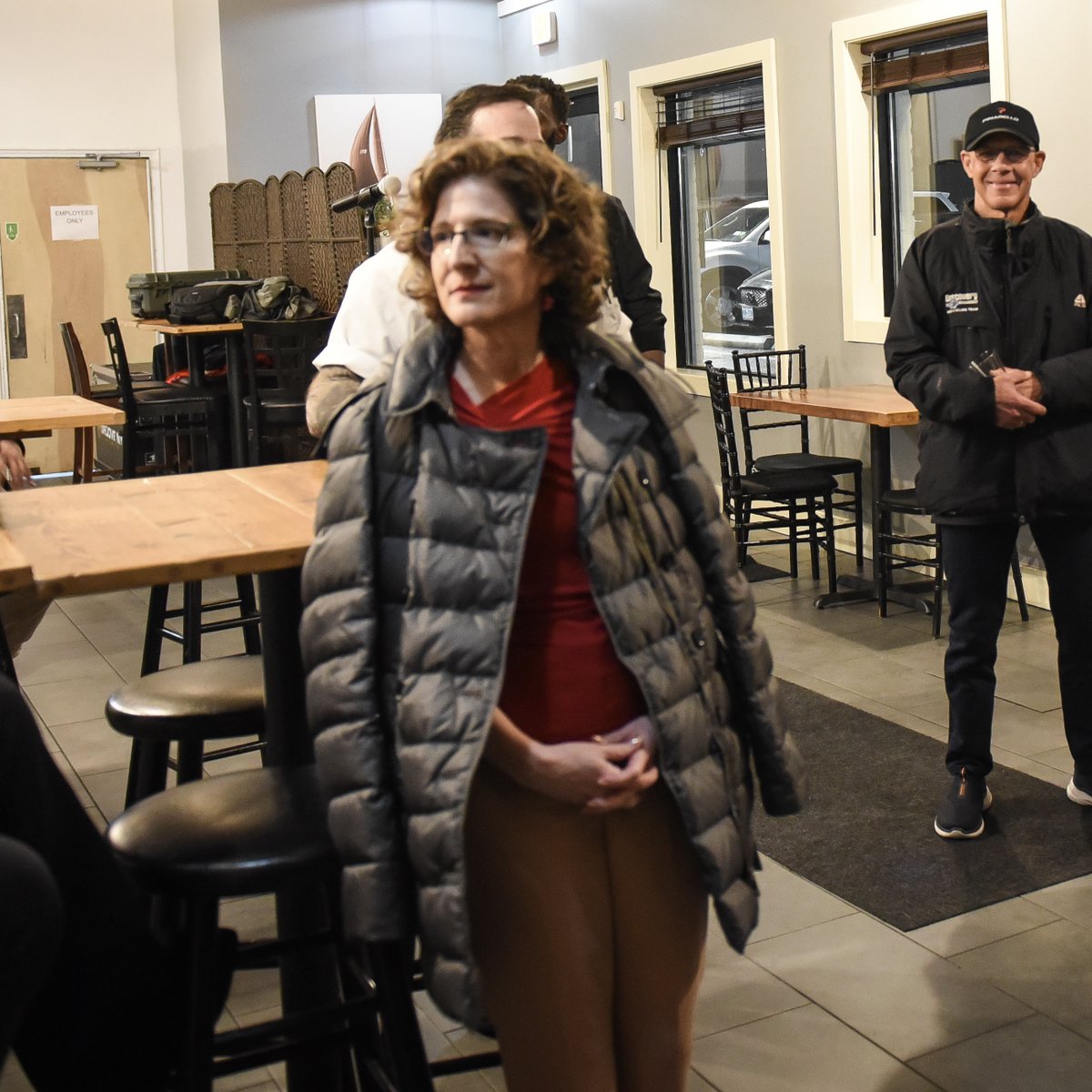 Exciting news! Just heard from <a href="/speak_event/">SPEAK</a> producer <a href="/launchpadceo/">George Andriopoulos</a> that talks are dropping tonight! In the meantime, a pic of me backstage looking chilly &amp; pensive.