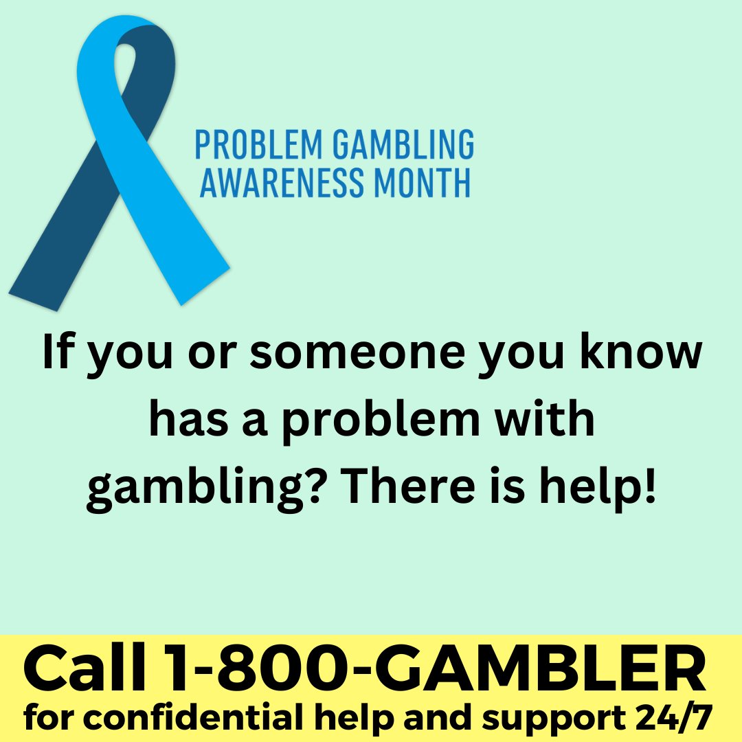Tomorrow March 14th is Gambling Disorder Screening Day. divisiononaddiction.org/wp-content/plu… Check out their screeing tool! #PGAM2023
