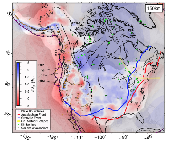 (2/3) Beginning as an idea with <a href="/SummaMeologica/">Mitch</a> during our PhDs at <a href="/ESEImperial/">Imperial Earth Science & Engineering</a>, we focus discussion on #Canada and #Alaska #Tectonics

Model here: doi.org/10.17611/dp/em….

Data, software and plotting here: doi.org/10.5281/zenodo….