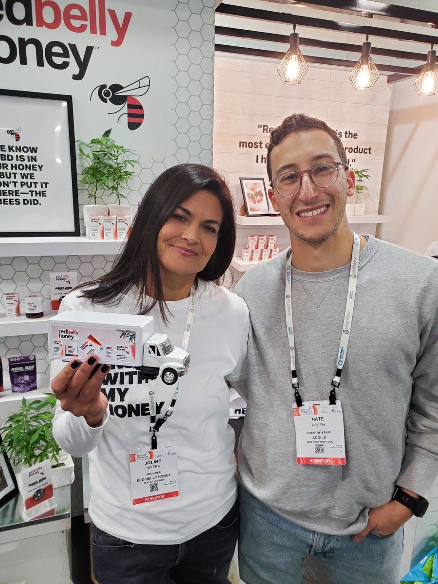 Thank you @Tshea0314 & @RosenZone this is so cool—loved connecting with my twitter community irl. #expowest
