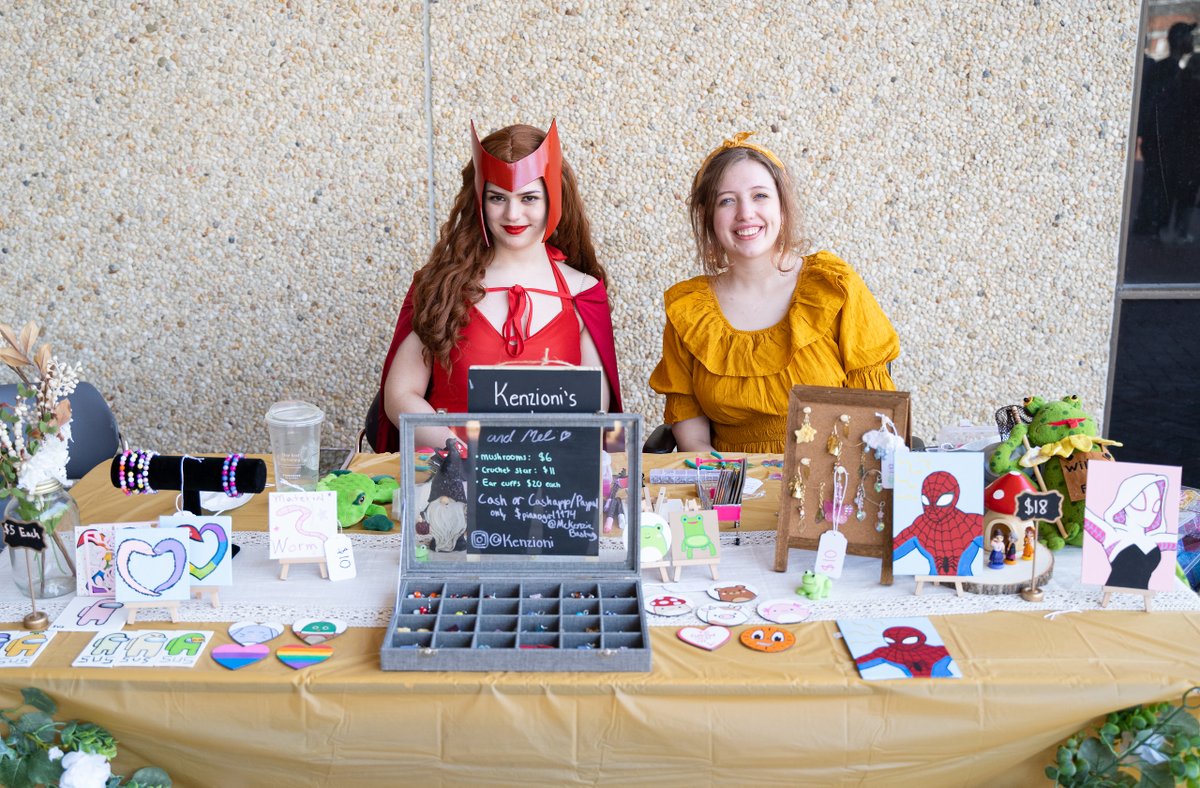 marshallu's tweet photo. #HerdCon returns to the Memorial Student Center March 24-25! The annual pop culture convention kicks off with @JustinMcElroy and Dr. @sydneemcelroy of the internationally known podcast @Sawbones: A Marital Tour of Misguided Medicine.
@HerdConWV info ➡️ https://t.co/SLZ3btzmab https://t.co/V2ayvkKLnO