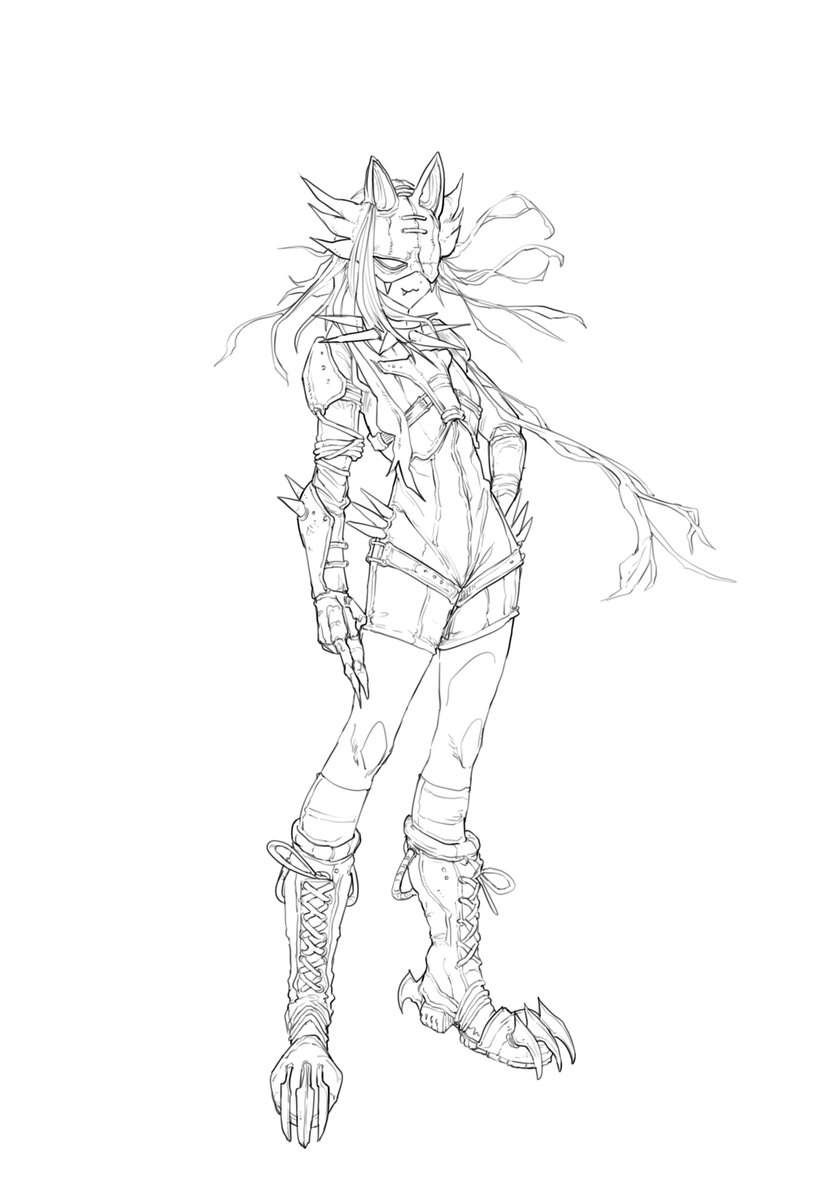 ltirl's tweet photo. Concept sketches + reference image https://t.co/Rs8nxB39Ia