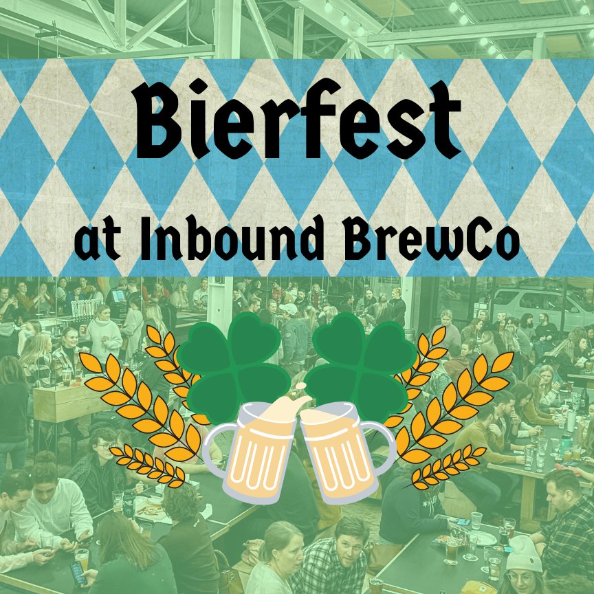 This weekend: It's halfway to Oktoberfest. It's St. Patty's Day. Our owner's last name is Biermann and it's his birthday. So let's dance to some German Polka, cheers a green slushie, and eat a whole lot of pretzels and brats.
inboundbrew.co/craft-beer-blo…