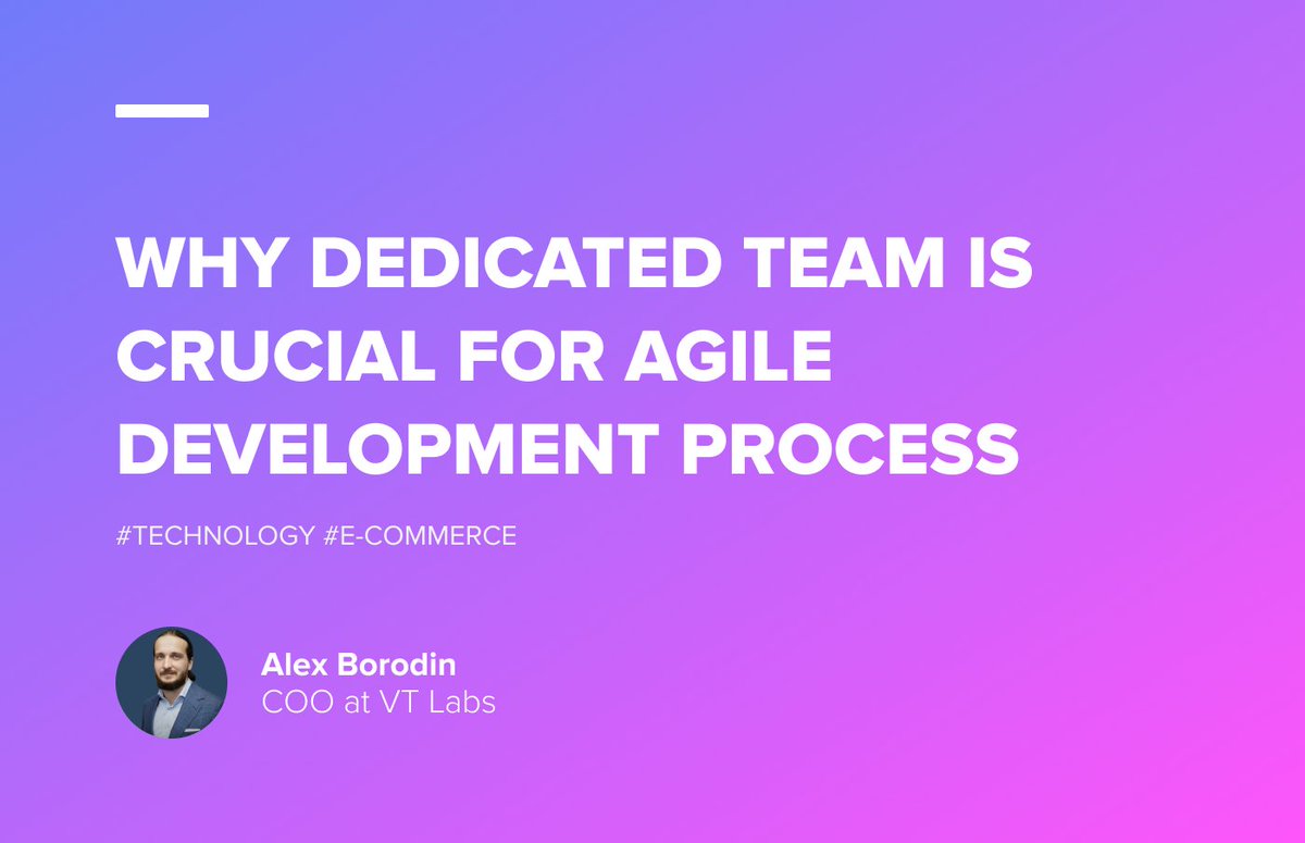 The success of an agile development process depends heavily on having a dedicated software development team. This article will delve into a dedicated development team's vital role in agile development and its importance for success 👉bit.ly/3yewUUj

#softwaredevelopment