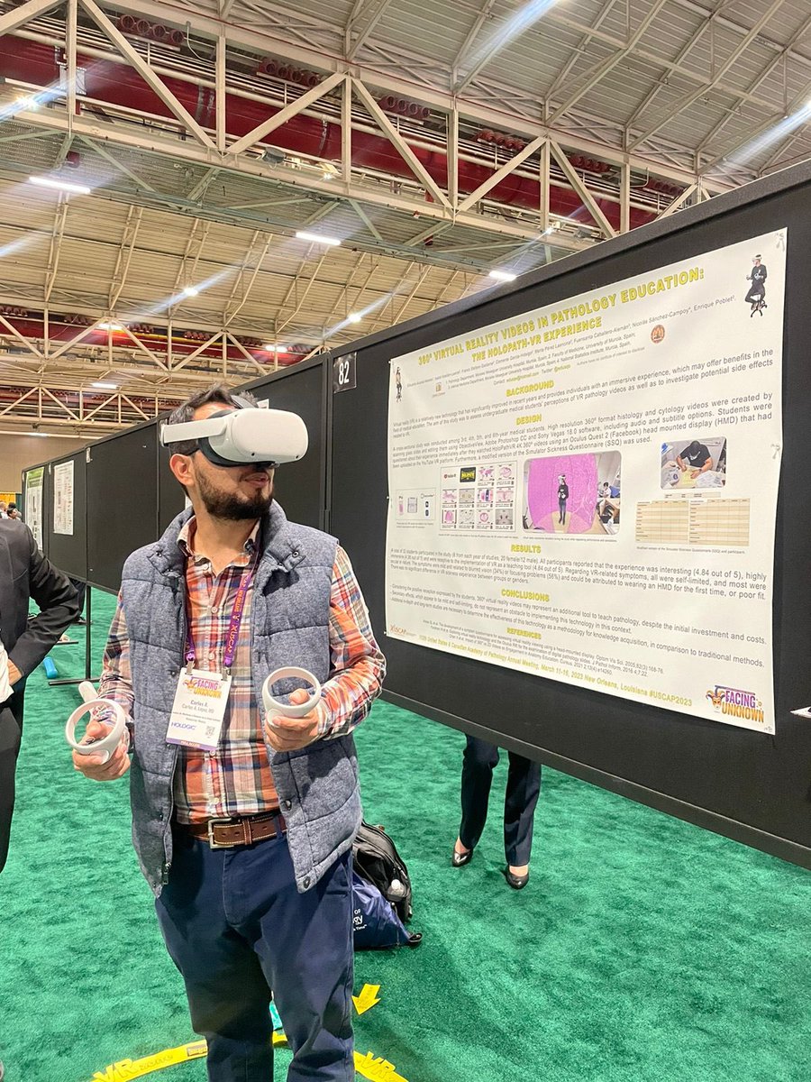 Amazing #virtual #pathology education #holopath <a href="/edusqo/">Eduardo Alcaraz, MD PhD</a> #USCAP2023