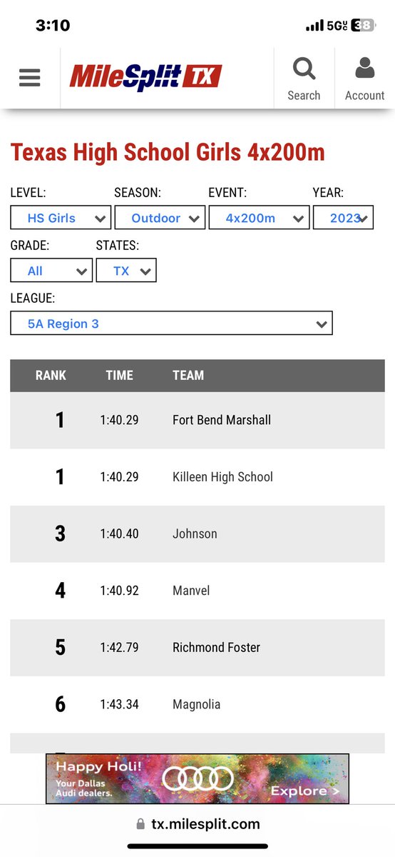 coachmbean's tweet photo. Top 10 in our region!
Discus
Shot
4x2
800
#DogRunTogether https://t.co/CPm7iNU47J
