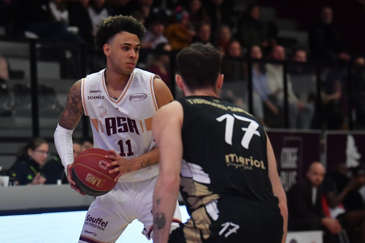 🏀 Il a affolé les compteurs en inscrivant 47 points vendredi dernier à Denain, record en ProB pour un joueur français : à la rencontre de Tom Digbeu, l'ailier de l'ASA (<a href="/basket_asa/">Alliance Sport Alsace</a>)➡️ c.dna.fr/sport/2023/03/… 📸 <a href="/KOBIPhoto/">KOBI FRANCK</a> cc <a href="/EspinosaJu/">Espinosa</a>
