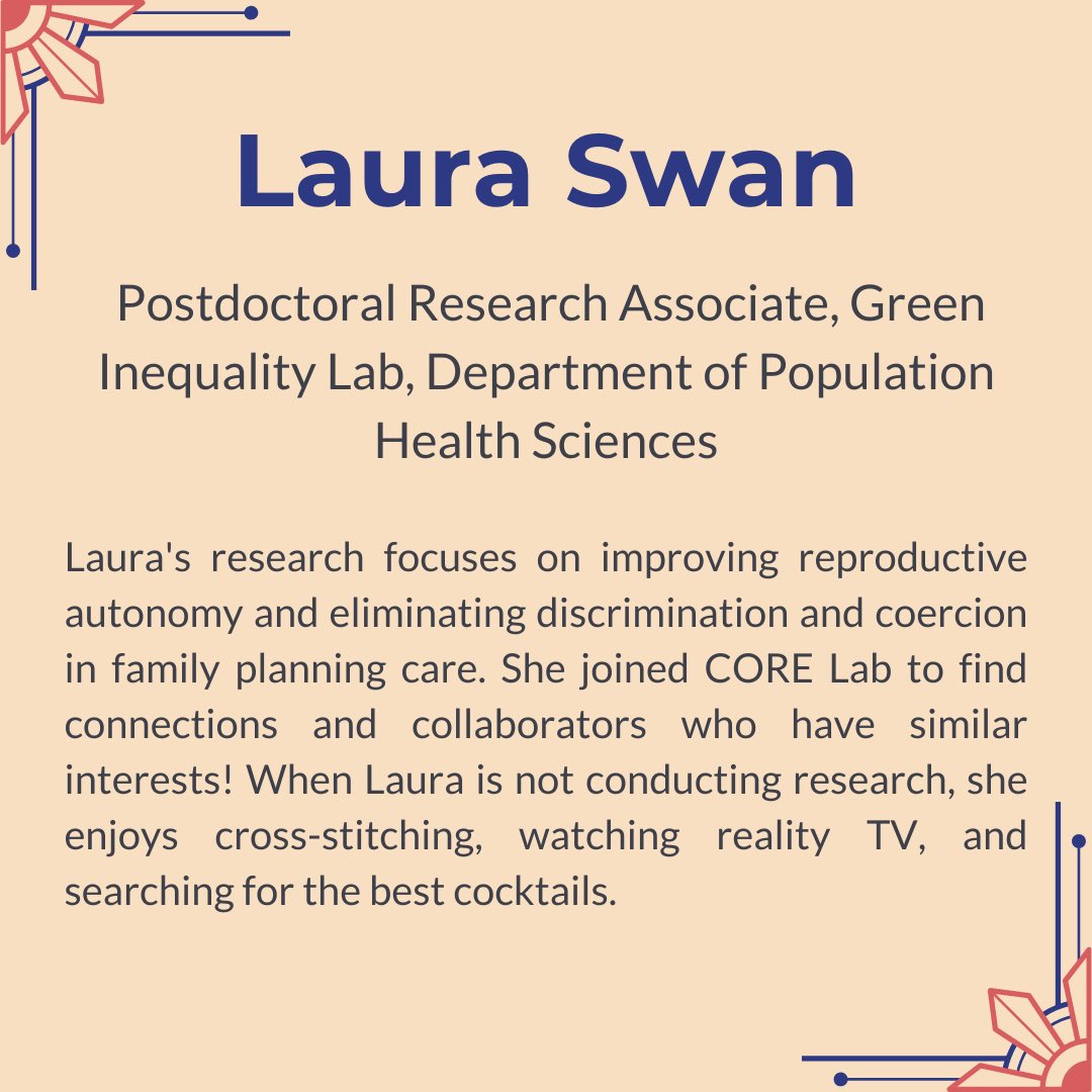 WiscCORE's tweet image. For this week’s Lab Member Monday we’re highlighting Laura Swan! Thank you Laura for your extraordinary work, UW CORE is made possible through trainees like you! #CORELab