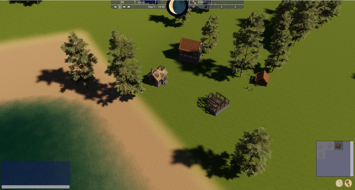 It's starting to look and feel like a game at last! 😁 #GameDev #IndieDev