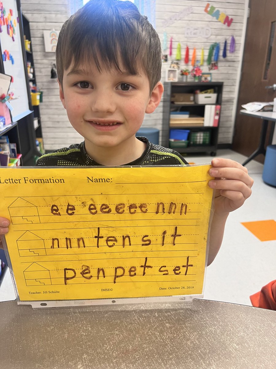 Bentley’s handwriting is amazing! Way to go!!!