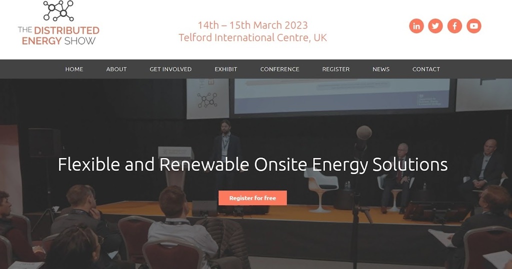 CIBSEWM's tweet image. Will you be attending the Distributed Energy Show 14th – 15th March 2023
Telford International Centre ift.tt/I4S9MLq Focused on distributed energy resources #DES23 #TheDistributedEnergyShow #FlexibleEnergy #cibsewm @DistribEnergy