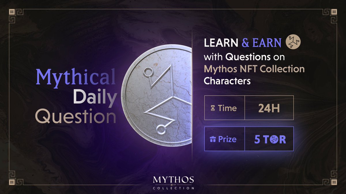 🎁 Mythical Daily Question 🎁

In addition to male centaurs, female centaurs were also mentioned in Greek mythology.

❓ What are female centaurs called? 🤔

To win 👇

1️⃣ Follow <a href="/Mythos_HEC/">Mythos Collection (by Hector Network)</a> 
2️⃣ ❤️+RT
3️⃣ ✍️👇

#Giveaway #NFTcollection