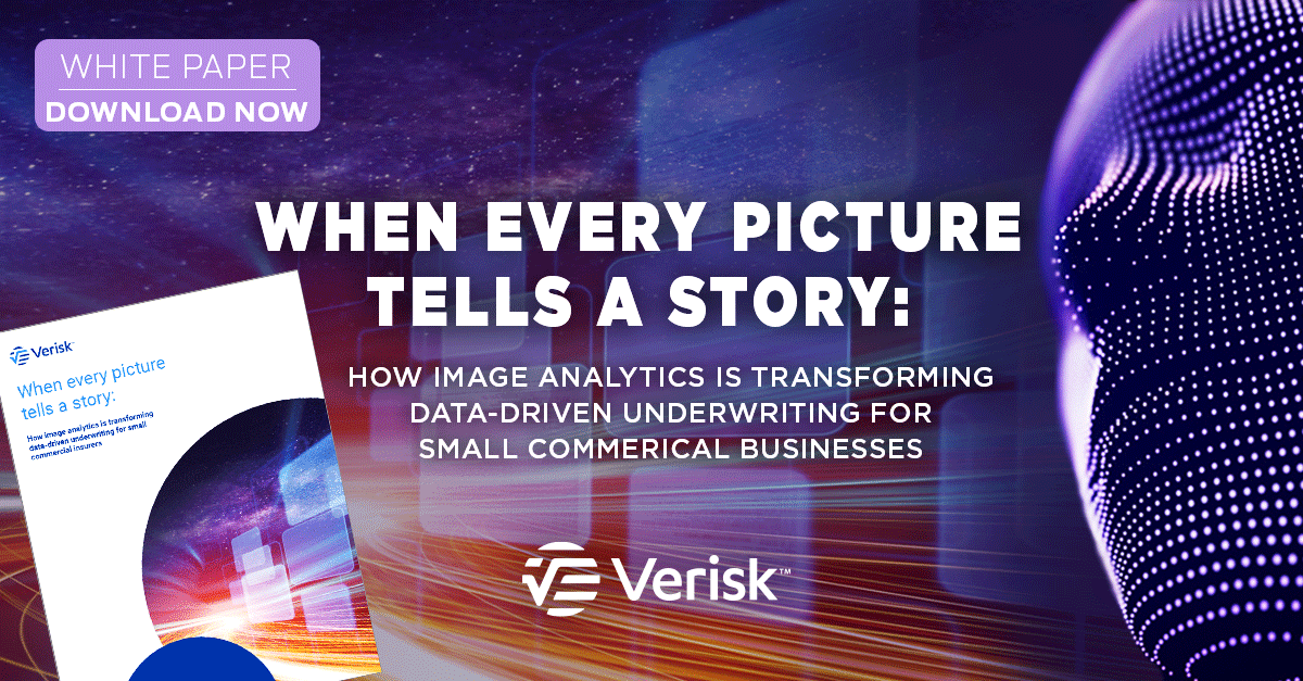 BusInsMagazine's tweet photo. #Smallcommercial #insurance #underwriting can gain a competitive advantage with #imageanalytics. Find out how with insights from @Verisk_UW. 

https://t.co/7bKZhlAuuu https://t.co/2PaALTEAVO