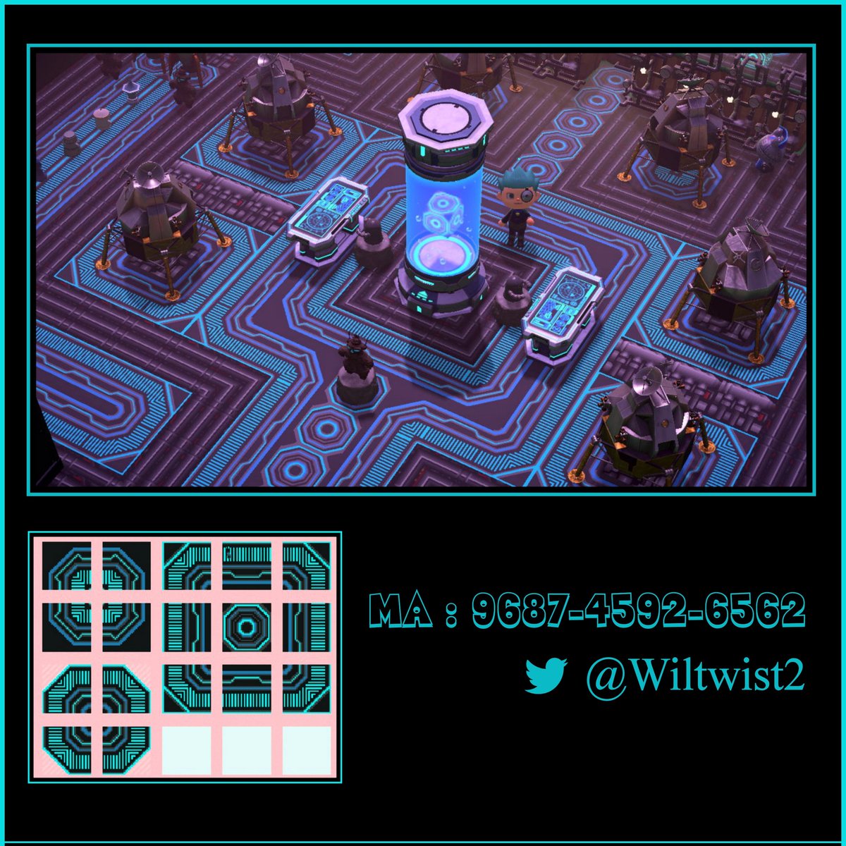 Wiltwist2's tweet photo. Salut
Voici le motif futurisque que j ai créé pour mon île
Hi
For all persons who would be interested, here is my futuristic blue floor
#ThePathACNH #ACNHDesign #ACNHDesigns #acnhpaths
#AnimalCrossing #ACNH #NintendoSwitch
#ACNHdeco #acnhinspo #ACNHbuilt https://t.co/XGxNn2go6a