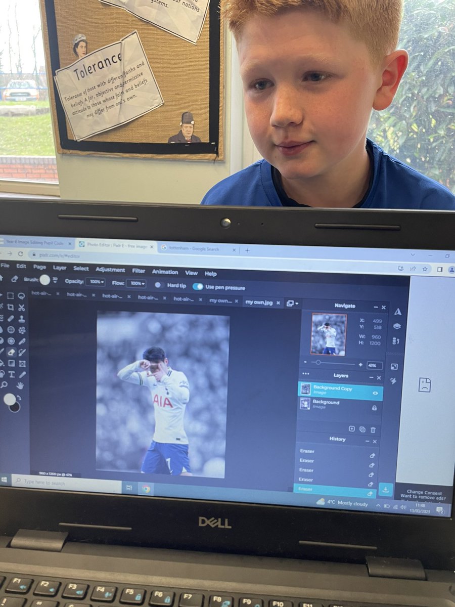 6EW_LPS's tweet photo. We used image design software to add colour to a specific part of a picture today in Computing. I am so impressed with the results! We know how to save images, add layers and remove colour. @LPS_HFD #LPScomputing https://t.co/FZ5nfGyWhD