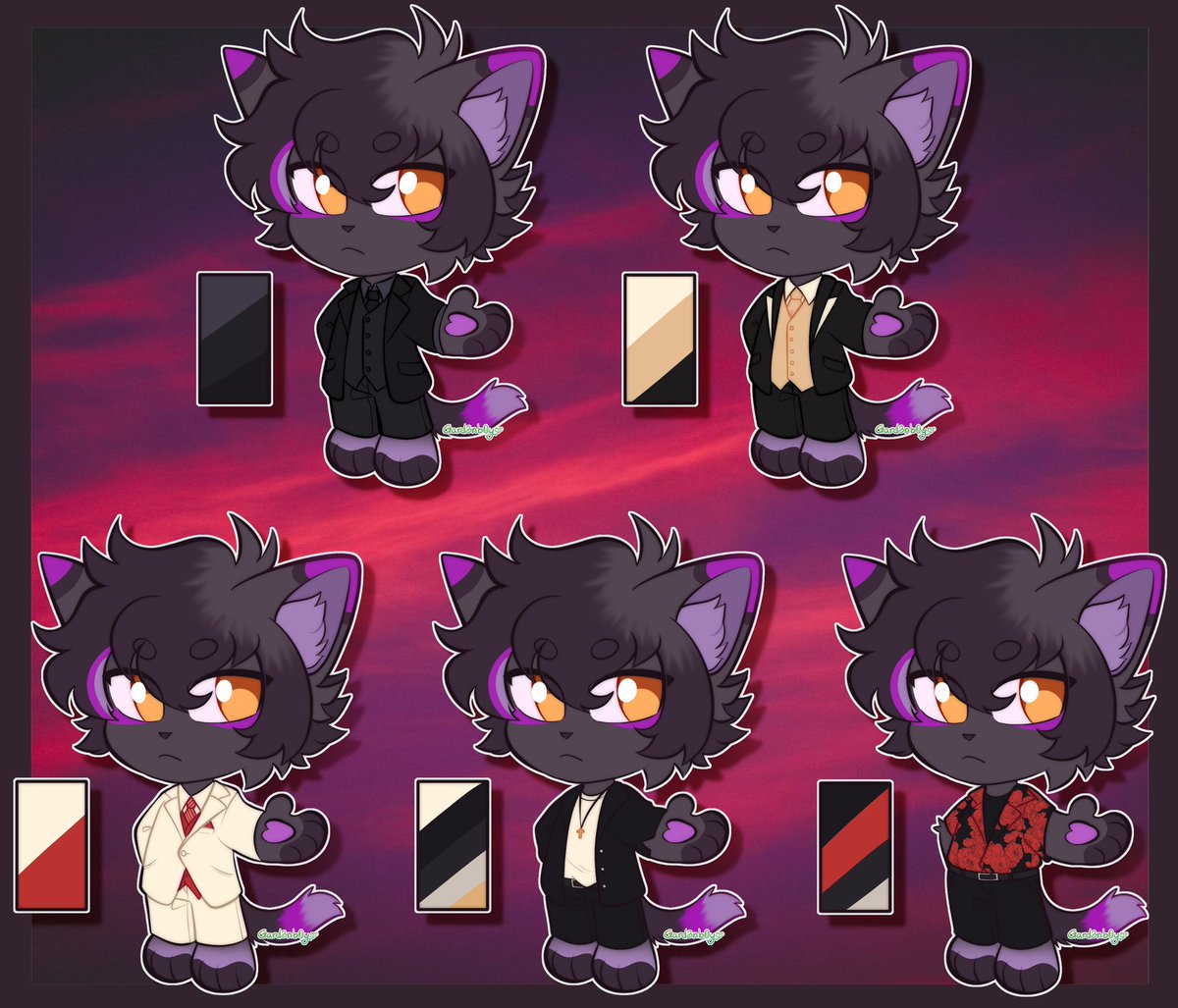 XtrazxzJr's tweet photo. Been a while since I’ve posted here, wanted to leave my main oc here with their new refs! https://t.co/fXR2SARr0L