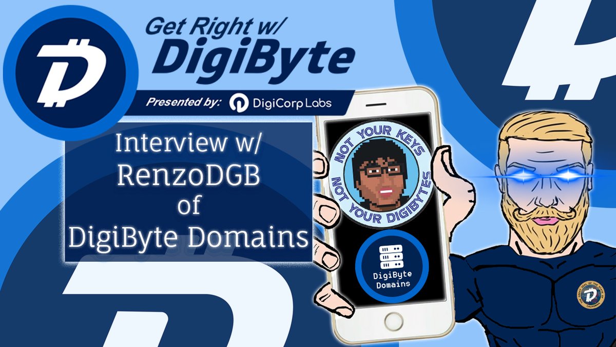 DGMV_Show's tweet photo. ๐จNew Get Right w/#DigiByte video๐จ
Watch @DGBSoCal interview w/ #DGB dev @RenzoDGB and witness the groundbreaking potential of #DigiByte #Blockchain #Domains firsthand!
Link:๐ https://t.co/aLQxKW9Y81
$DGB #DGBdomains #Crypto #innovation #technology #DigiAssets https://t.co/bUP6Dg2nDU