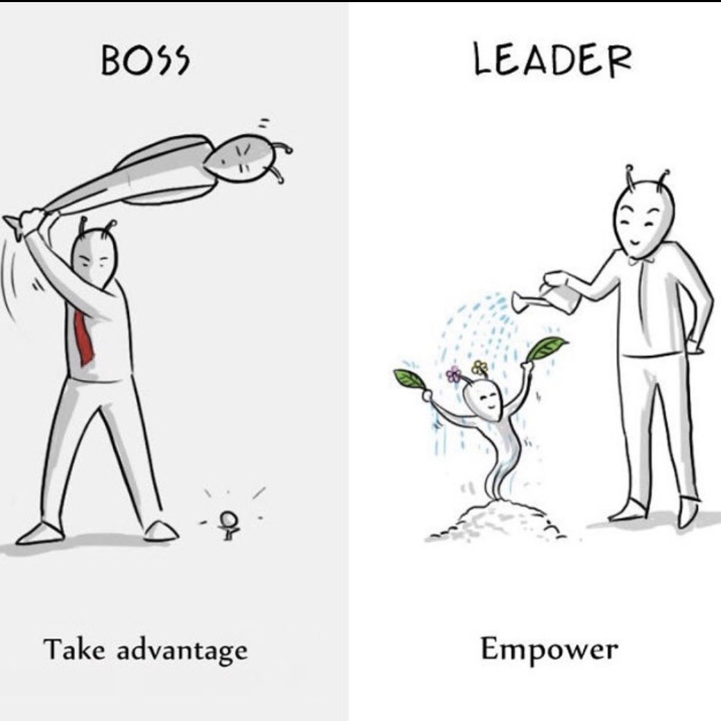 IrmaS_TA's tweet photo. Happy Monday! ☕️🤓☀️

💡 Leadership is not wielding authority…it is empowering people. 💥🏆💪🏻 If your actions inspire others to dream more, learn more, do more  and become more, YOU ARE A LEADER. ✨

#leadership #lead #teamwork https://t.co/7aOwN5lAvo