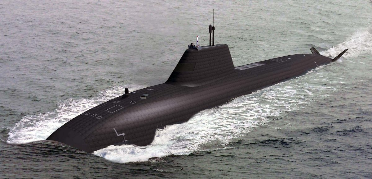 NavyLookout's tweet photo. BREAKING:

Australia to join Royal Navy SSN(R) submarine programme

Analysis of the implications and what SSN(R) might look like.

https://t.co/gUYEx684fv

#AUKUS https://t.co/4QPas41efb