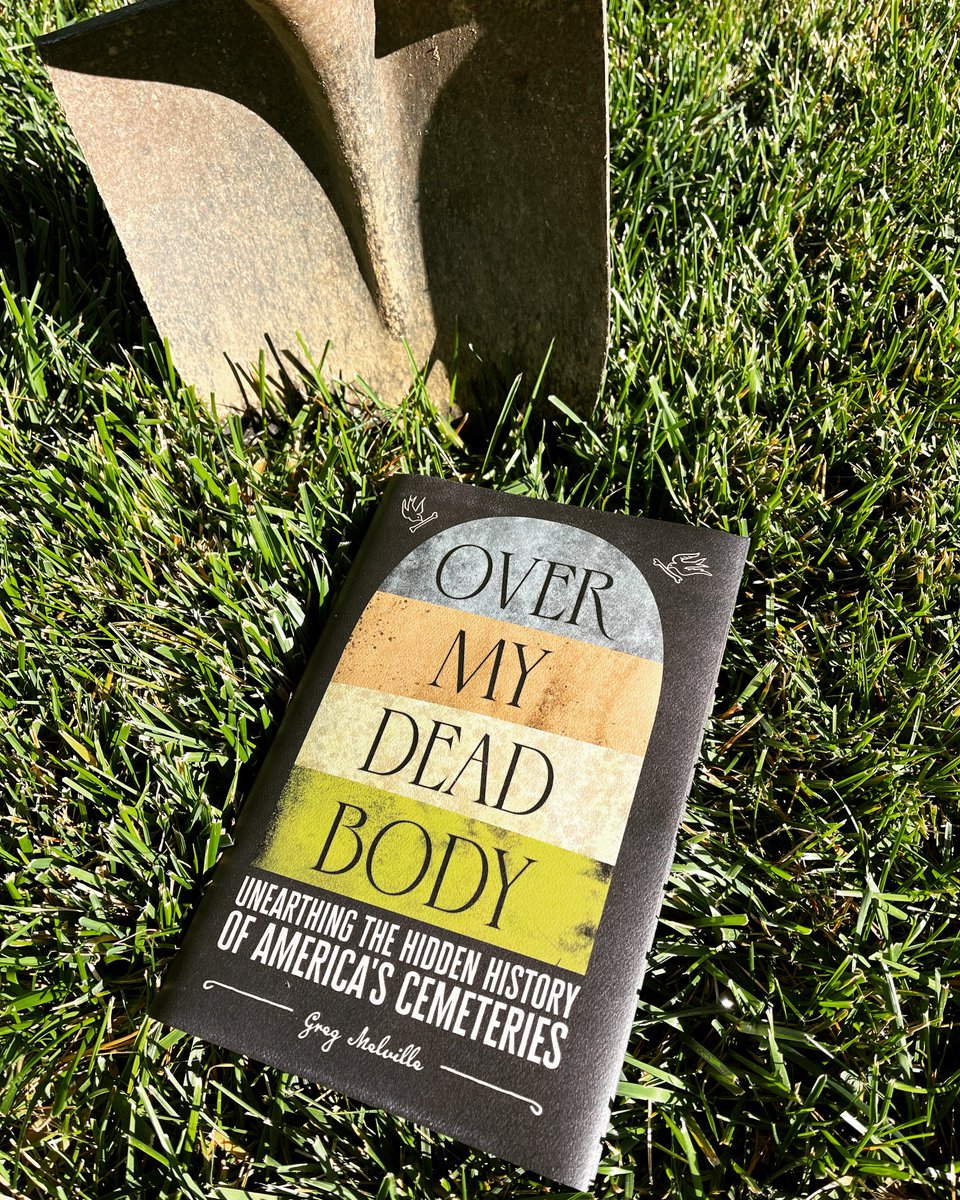 I'll be at the Swarthmore Public Library tonight at 7 to talk about graveyards, history and my book, 'Over My Dead Body.' Hope you can stop by. You'll dig it! @delcolibraries delcolibraries.libcal.com/event/10095406