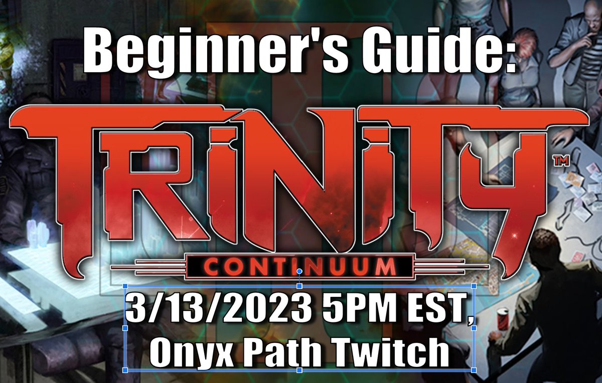 awkwardgm's tweet photo. Beginner's Guide Q&amp;A on Trinity Continuum, today at 5pm EST @TheOnyxPath:
https://t.co/3mI4oPwAbk
#ttrpg #ttrpgfamily #RPG https://t.co/TWchuVo73Q