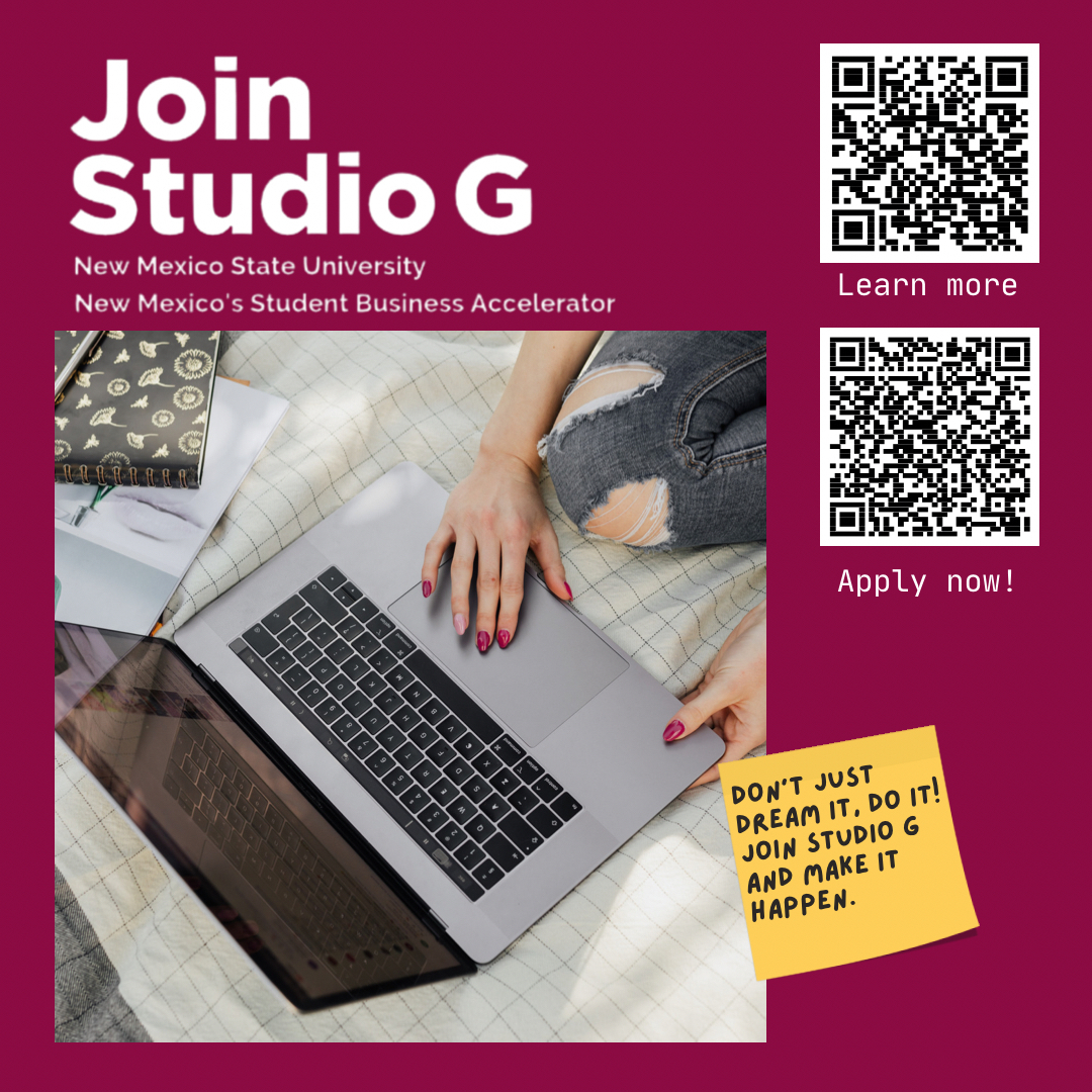 Are you ready to turn your passion into a profession? Apply now to join Studio G and let's make art that inspires the world!

Register: docs.google.com/forms/d/1I7XVY…