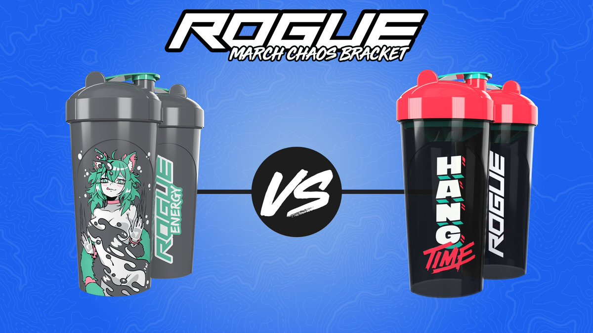 TheRogueEnergy's tweet photo. Here's Game 1 Round 1 for the #RogueBracketChallenge in the Shaker Division. Cast your vote for your favorite shaker between:
@MomoMischief &
@HangTimeCrew
#MomoMischief #HangTimeCrew #RogueEnergy
https://t.co/2hGZmY3ydS https://t.co/Om12dh7nPT